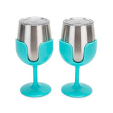 Camco Stainless Steel Wine Tumblers (MPN: 53484)