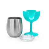 Camco Stainless Steel Wine Tumblers (MPN: 53484)