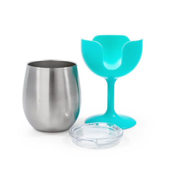 Camco Stainless Steel Wine Tumblers (MPN: 53484)