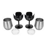 Camco Stainless Steel Wine Tumblers (MPN: 53485)