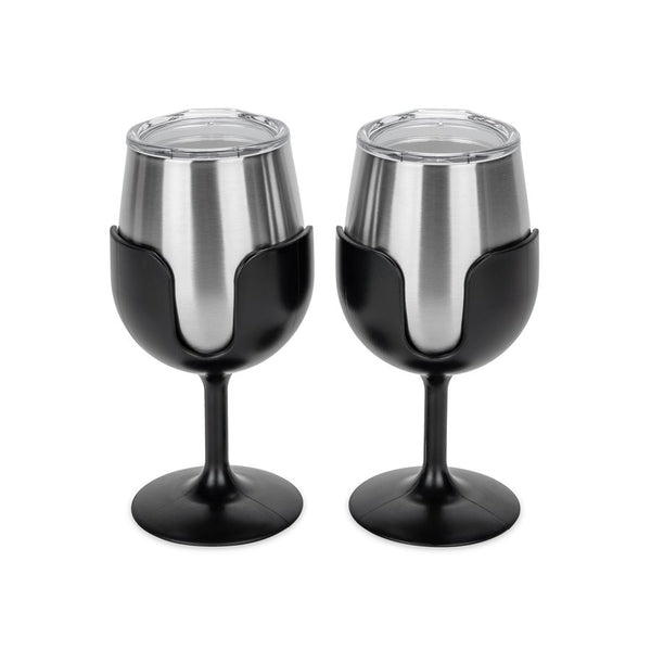 Camco Stainless Steel Wine Tumblers (MPN: 53485)