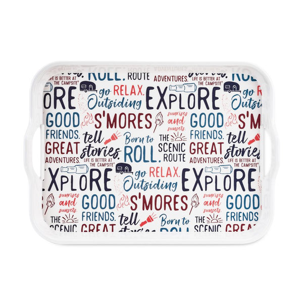 Camco Melamine Serving Tray (MPN: 53486)