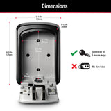 Master Lock Wall Mount Key Storage Case (MPN: 5401D)