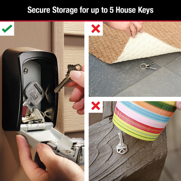 Master Lock Wall Mount Key Storage Case (MPN: 5401D)