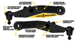 Icon Vehicle Dynamics Lower Control Arm Kit (MPN: 54300)