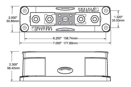 Blue Sea Systems Fuse Block (MPN: 5503-BSS)