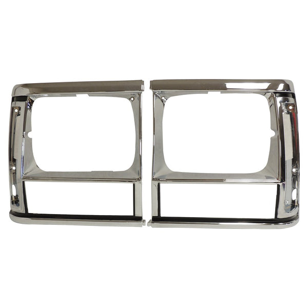 Crown Automotive Headlight Bezel Set (MPN: 55034078K)