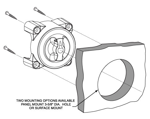 Blue Sea Battery Selector Switch E-Series (MPN: 5511E-BSS)