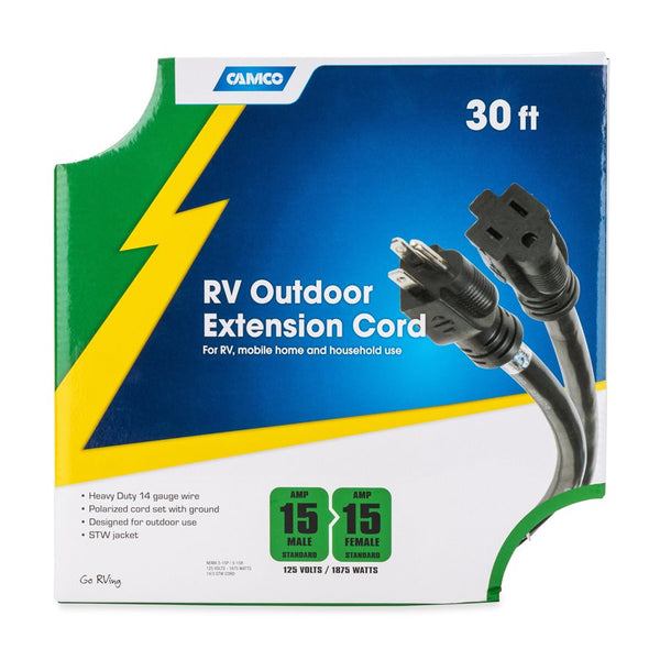 Camco RV Home Outdoor Extension Cord (MPN: 55142)
