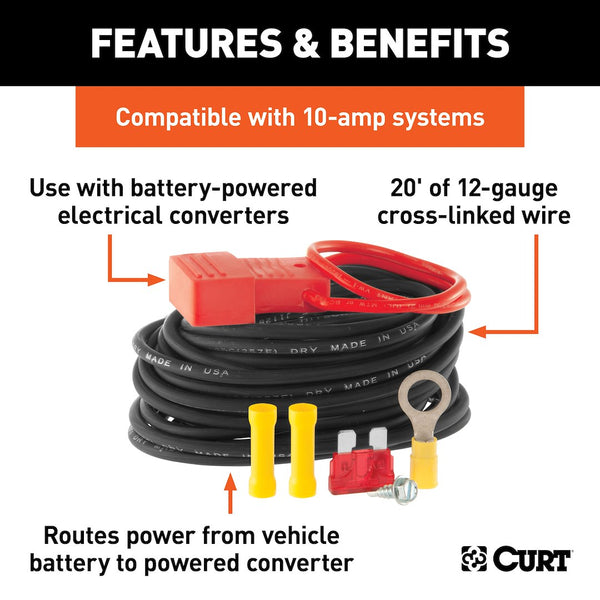 CURT Trailer Wiring Installation Kit (MPN: 55151)