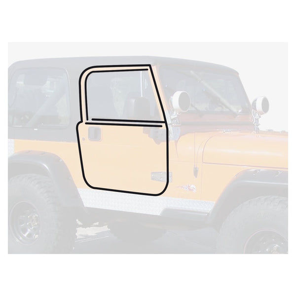 Crown Automotive Door Weather Strip (MPN: 55176222MK)