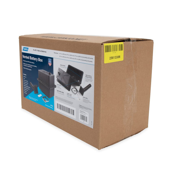 Camco Vented RV Marine Battery Box (MPN: 55371)
