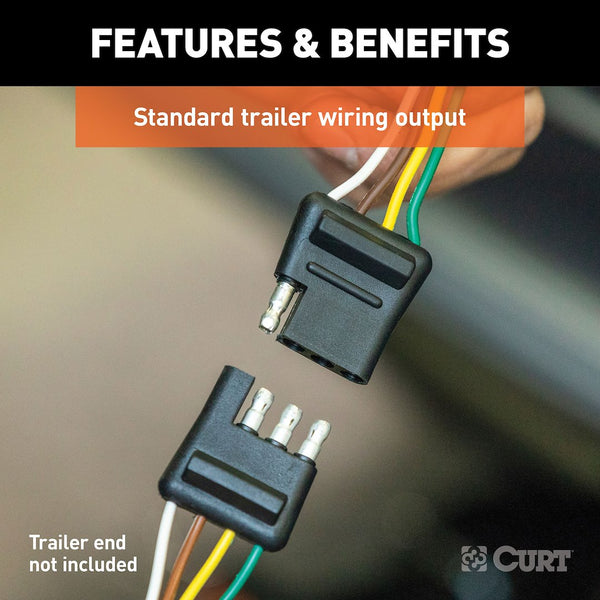 CURT Trailer Wiring Connector (MPN: 55400)