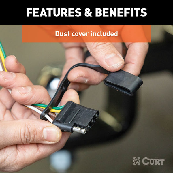 CURT Trailer Wiring Connector (MPN: 55400)