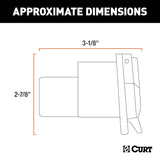 CURT Trailer Wiring Connector (MPN: 55415)