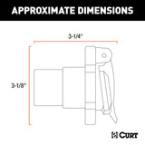 CURT Trailer Wiring Connector (MPN: 55416)