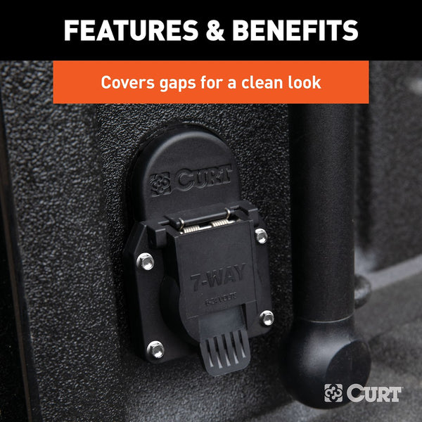 CURT Trailer Wiring Connector Adapter Housing (MPN: 55417)