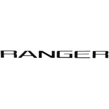Putco Black Platinum Ranger Logo Tailgate Emblem (MPN: 55554BPFD)