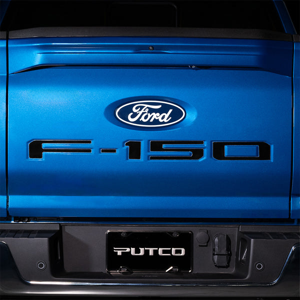 Putco Black Platinum Ford F-150 Lettering Kit (MPN: 55564BPFD)