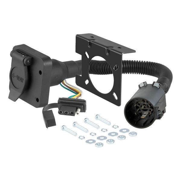 CURT Trailer Wiring Connector (MPN: 55664)