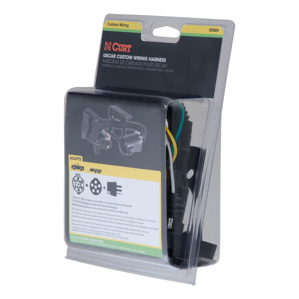CURT Trailer Wiring Connector (MPN: 55664)