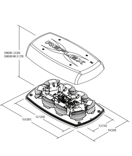Ecco Electronic Reflex Mini Bar (MPN: 5580CA)