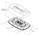Ecco Electronic Mini Bar Warning Light (MPN: 5585CAB)