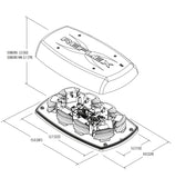 Ecco Electronic Warning Light (MPN: 5585CAC)