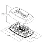 Ecco Electronic Reflex LED Mini Bar (MPN: 5585CA)