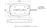 Ecco Electronic Mini Bar Warning Light (MPN: 5585CRB)