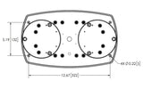 Ecco Electronic 5590 Series LED Minibar (MPN: 5590A)