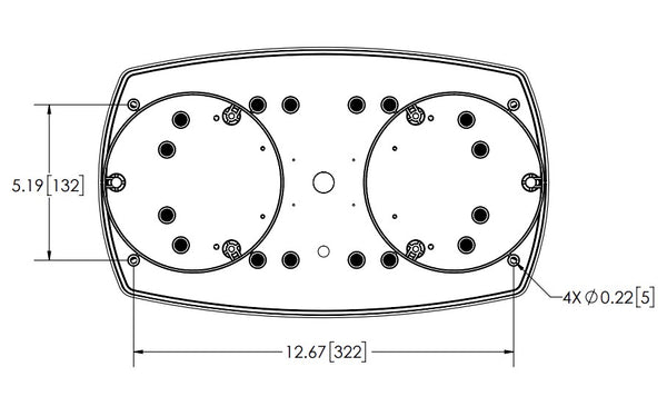 Ecco Electronic 5590 Series LED Minibar (MPN: 5590A)