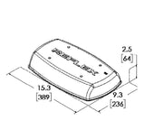 Ecco Electronic Mini Bar Warning Light (MPN: 5590CAB-VM)