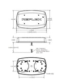 Ecco Electronic Mini Bar Warning Light (MPN: 5590CRB)
