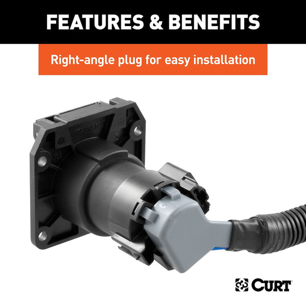 CURT Trailer Wiring Connector (MPN: 56000)
