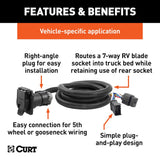 CURT Trailer Wiring Connector (MPN: 56071)