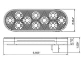Buyers Products Oval LED Stop Turn Tail Light (MPN: 5626510)