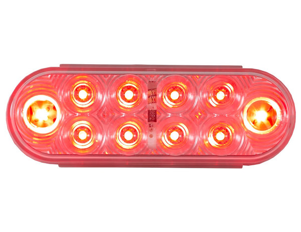 Buyers Products 6 Inch Oval Stop Turn Tail Light (MPN: 5626553)