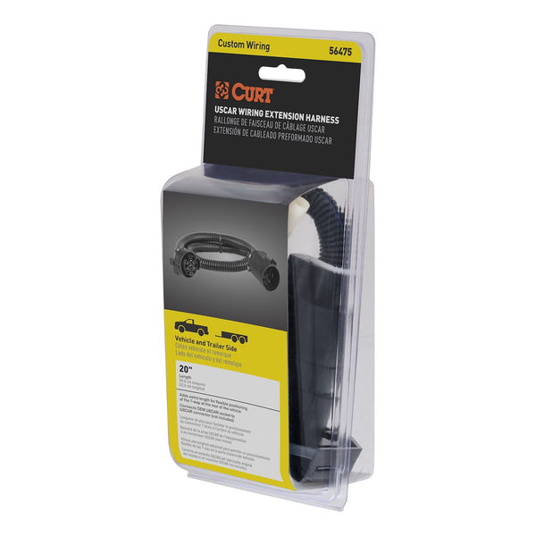 CURT Trailer Wiring Connector Extension (MPN: 56475)
