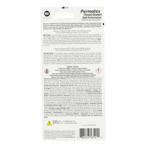 Permatex Thread Sealant (MPN: 56521)