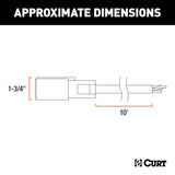 CURT Trailer Wiring Connector (MPN: 56603)