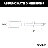 CURT Trailer Wiring Connector (MPN: 56621)