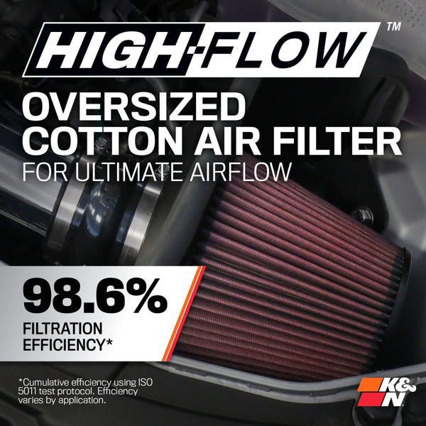 K and N Filters Cold Air Intake System (MPN: 57-1532)