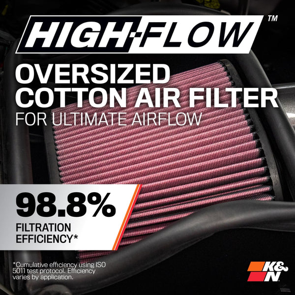 K & N Filters Cold Air Intake System (MPN: 57-1533)