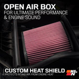 K & N Filters Cold Air Intake System (MPN: 57-1533)