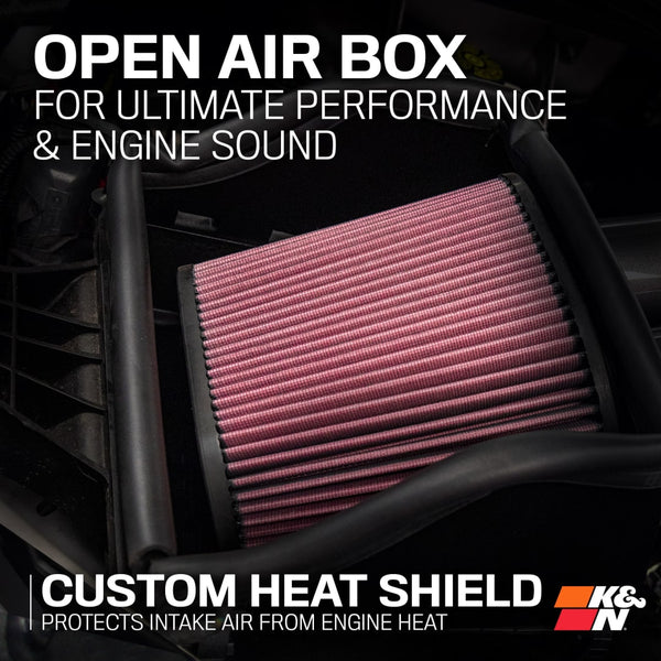 K & N Filters Cold Air Intake System (MPN: 57-1533)