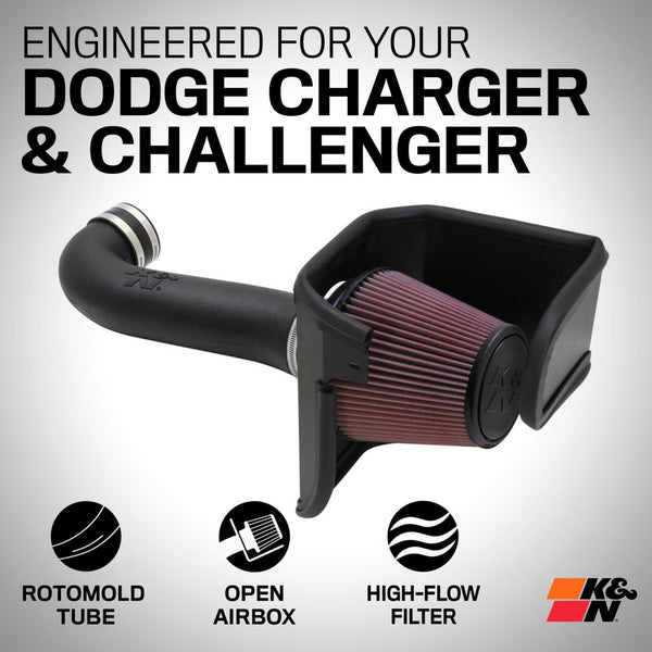 K and N Filters Cold Air Intake System (MPN: 57-1542)