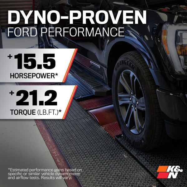 K and N Filters Cold Air Intake System (MPN: 57-2556)