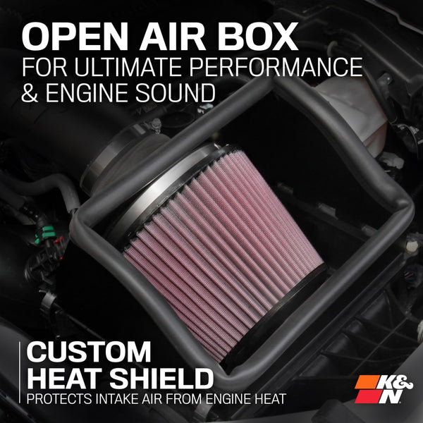 K and N Filters Cold Air Intake System (MPN: 57-2556)