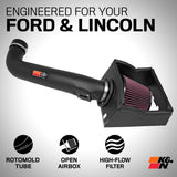 K and N Filters Cold Air Intake System (MPN: 57-2575)